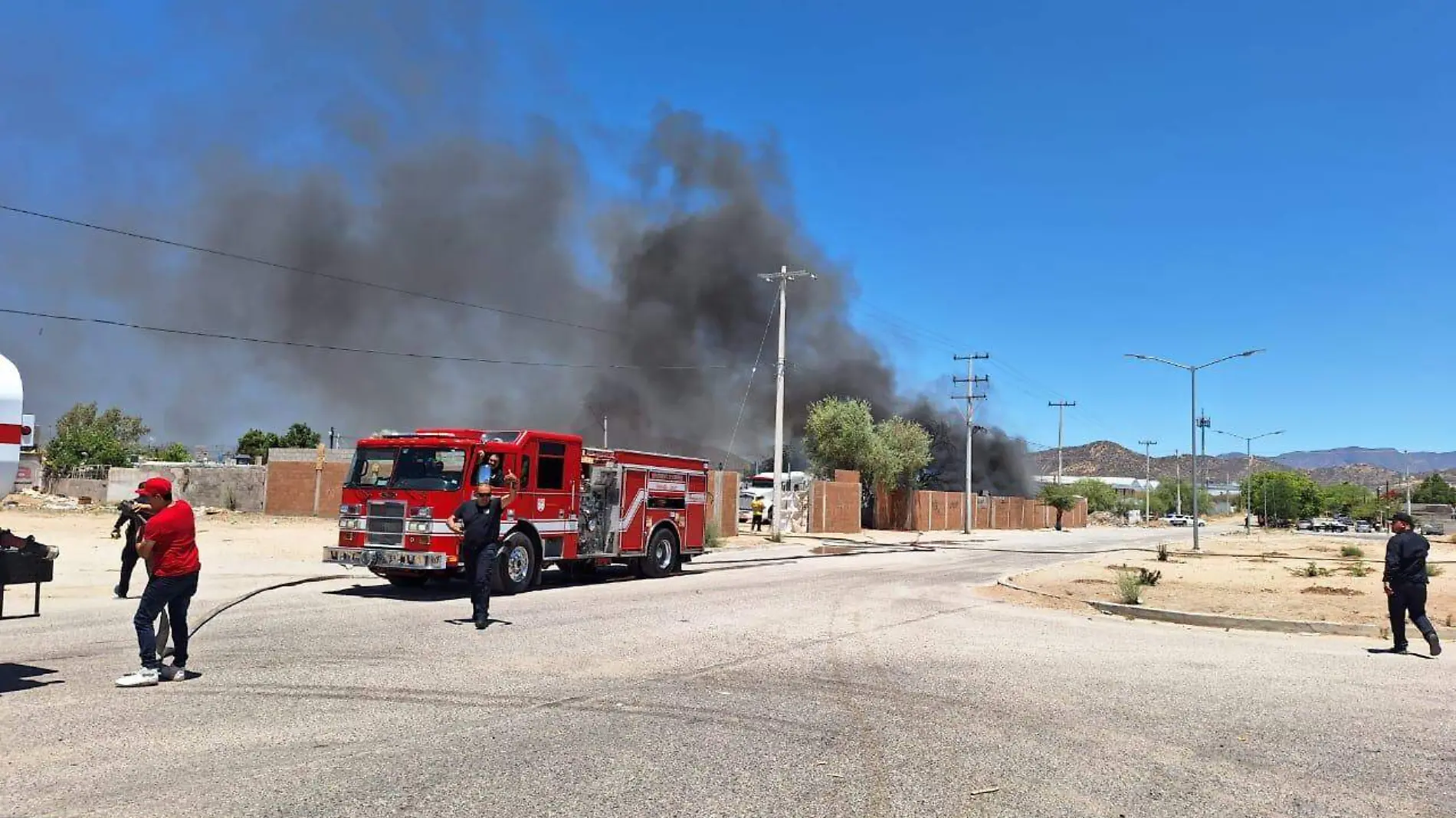 Incendio de pipa en  Agualurca 3